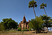 Bagan Myanmar. Kubyauk-Gyi 'Great Colourful Cave' is the temple where some of the beautiful mural paintings were despoiled by a German treasure hunter in 1899. 